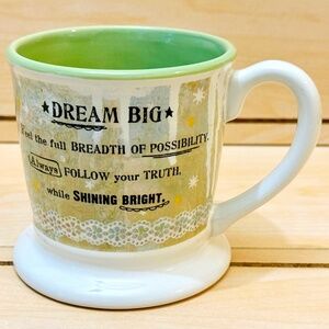 Kelly Rae Roberts Dream Big Mug Motivational Butterfly 12oz